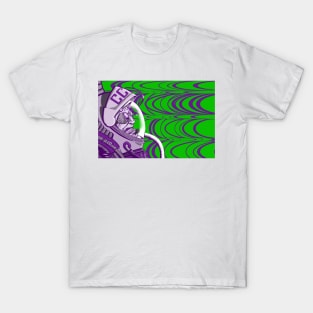 Re-entrY Comrade Purple and Green T-Shirt